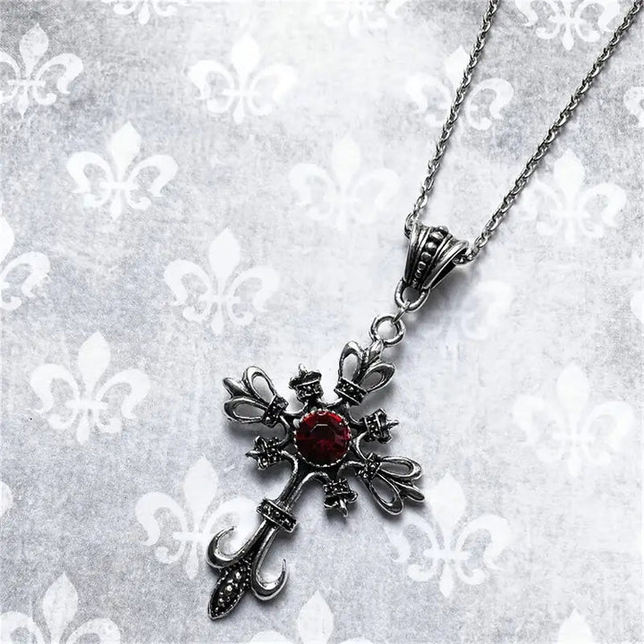 Veldrith Noirelle Necklace | White Gold - Eliza-Warszawa