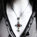 Veldrith Noirelle Necklace | White Gold - Eliza-Warszawa