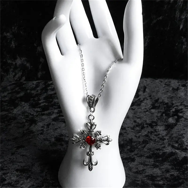 Veldrith Noirelle Necklace | White Gold - Eliza-Warszawa