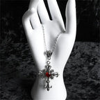 Veldrith Noirelle Necklace | White Gold - Eliza-Warszawa