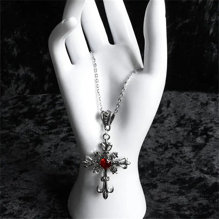 Veldrith Noirelle Necklace | White Gold - Eliza-Warszawa