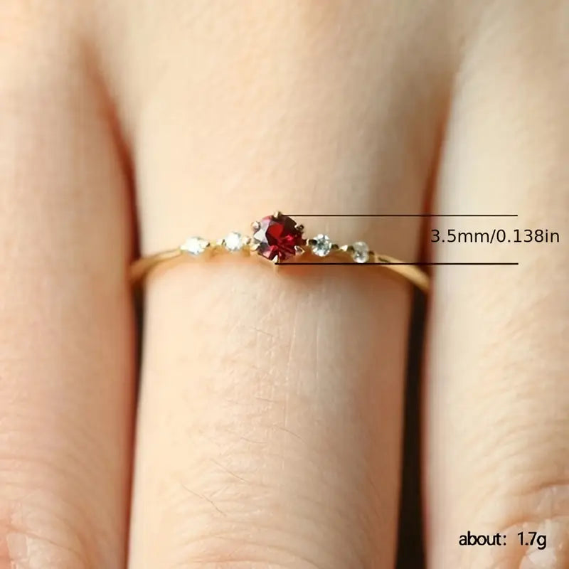 Venara Redmere Ring | Gold - Eliza-Warszawa