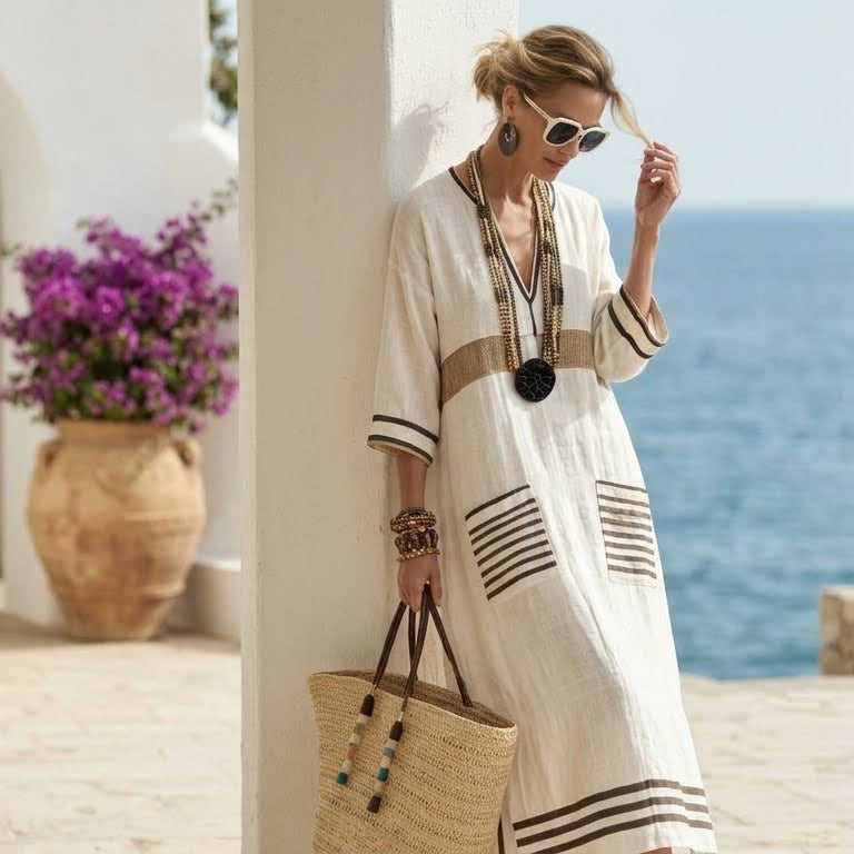 Vera | Elegant Maxi Dress - Eliza-Warszawa