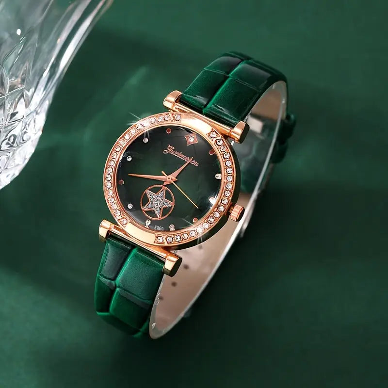 Verdantra Timecourt Jewelry Set | Gold - Eliza-Warszawa