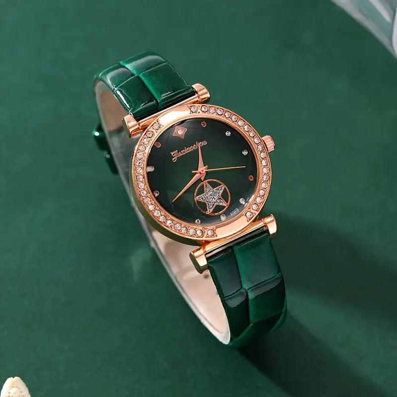 Verdantra Timecourt Jewelry Set | Gold - Eliza-Warszawa
