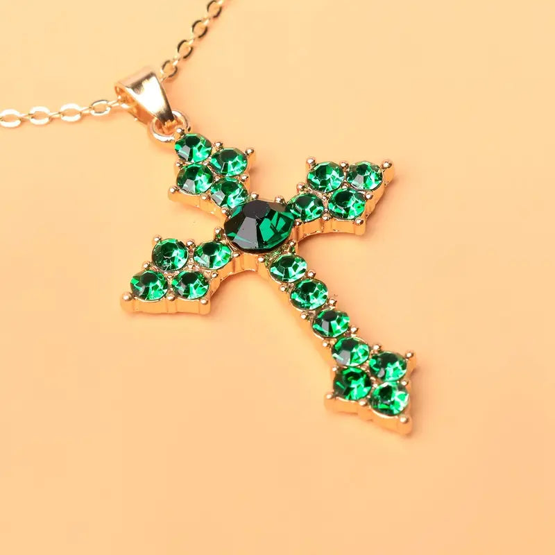 Veridienne Croixheart Necklace | Gold - Eliza-Warszawa