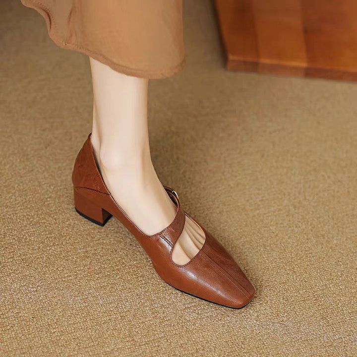 Verona Buckle Heels - Eliza-Warszawa