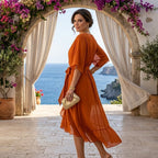 Veronica | Elegant Summer Dress - Eliza-Warszawa