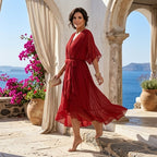 Veronica | Elegant Summer Dress - Eliza-Warszawa