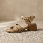 Victoria Block Heel Sandals - Eliza-Warszawa