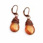 Vintage Firefly Earrings