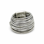Vintage Layering Silver Ring