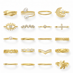Vintage Mix & Match Ring Set