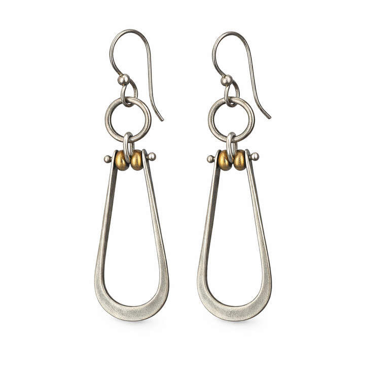 Vintage Silver Dangling Earrings