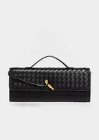 Violetta braided clutch bag - Eliza-Warszawa