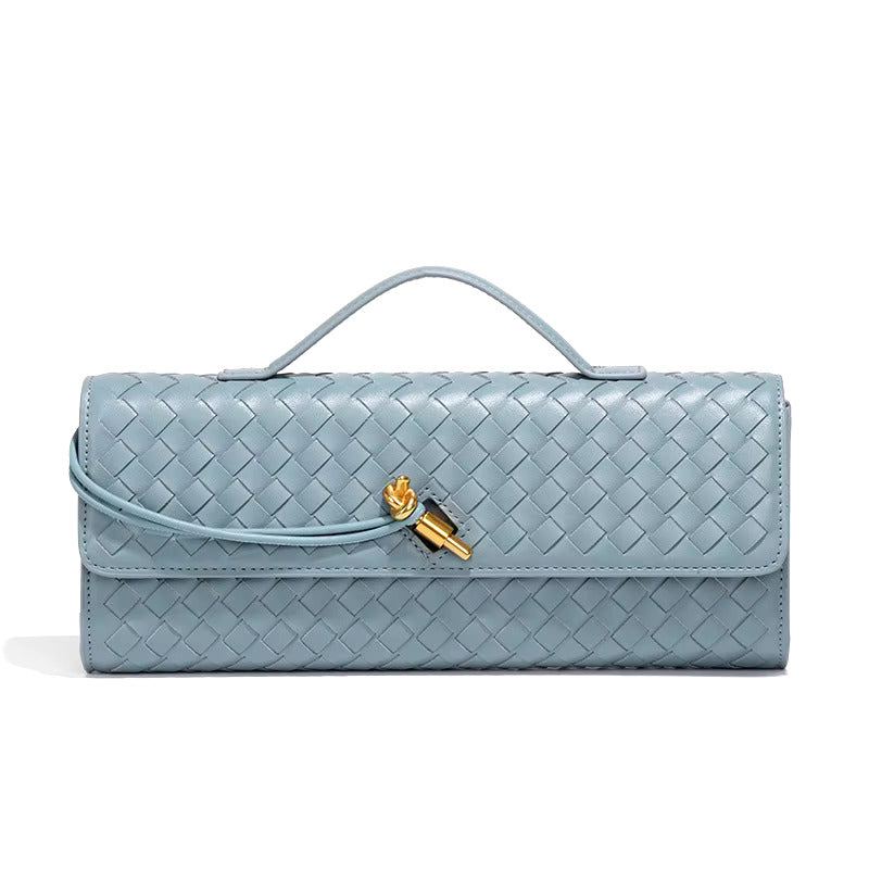 Violetta braided clutch bag - Eliza-Warszawa