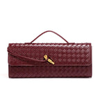 Violetta braided clutch bag - Eliza-Warszawa