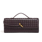 Violetta braided clutch bag - Eliza-Warszawa