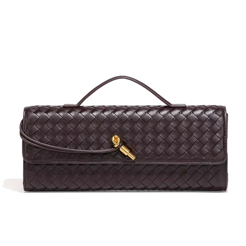 Violetta braided clutch bag - Eliza-Warszawa