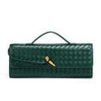 Violetta braided clutch bag - Eliza-Warszawa