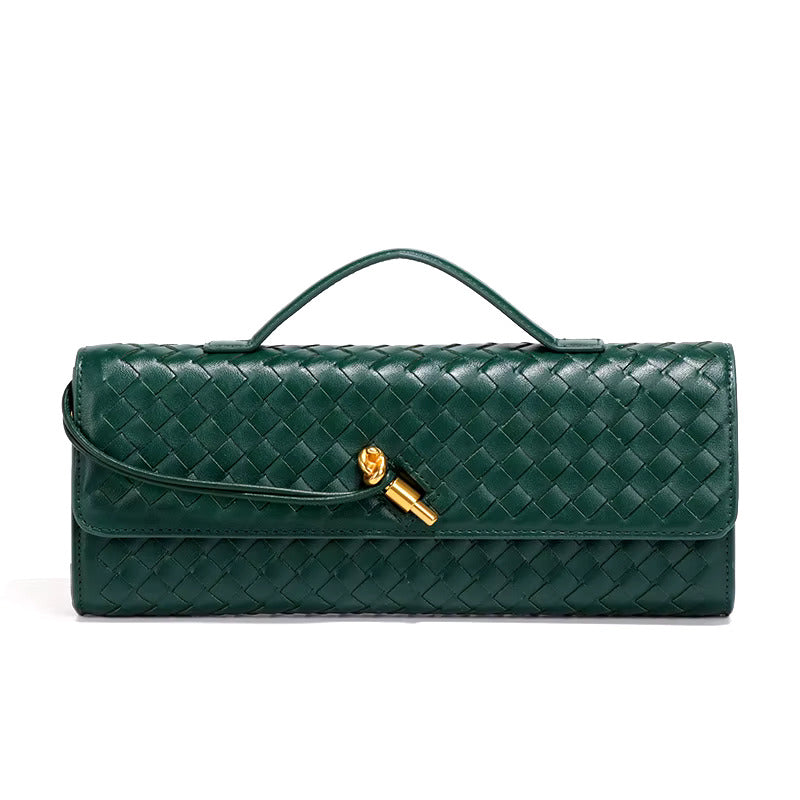 Violetta braided clutch bag - Eliza-Warszawa