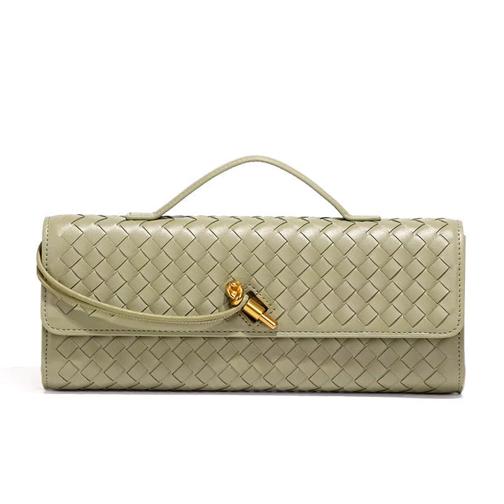 Violetta braided clutch bag - Eliza-Warszawa