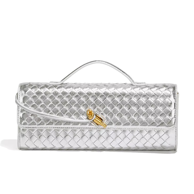Violetta braided clutch bag - Eliza-Warszawa
