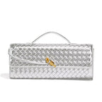 Violetta braided clutch bag - Eliza-Warszawa