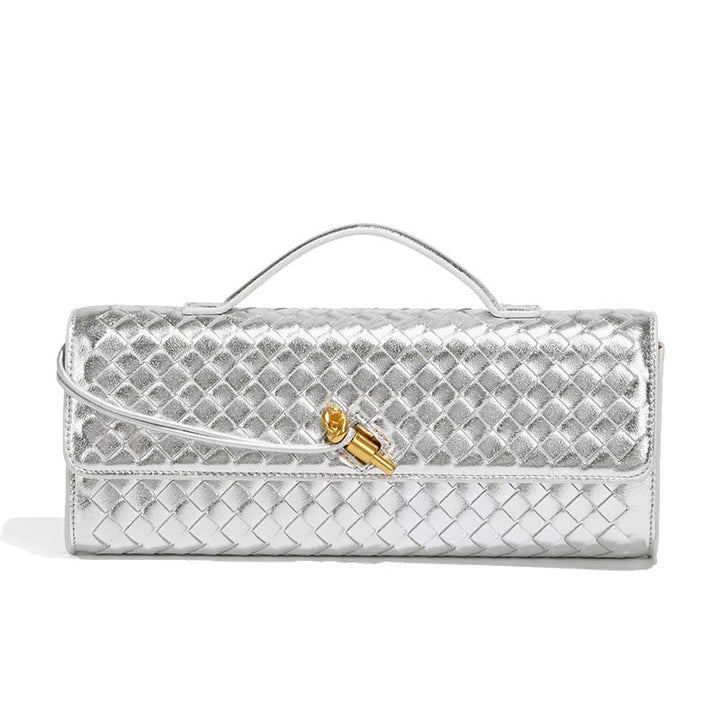 Violetta braided clutch bag - Eliza-Warszawa