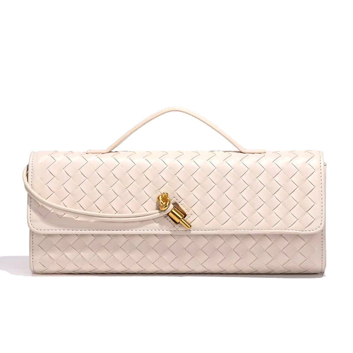 Violetta braided clutch bag - Eliza-Warszawa