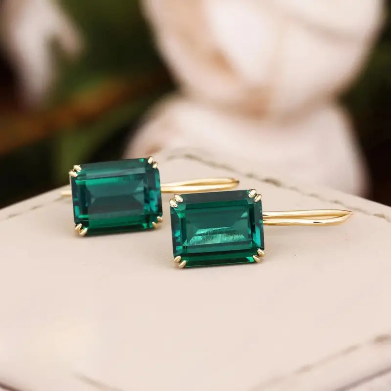 Viviana Corval Earrings | Gold - Eliza-Warszawa