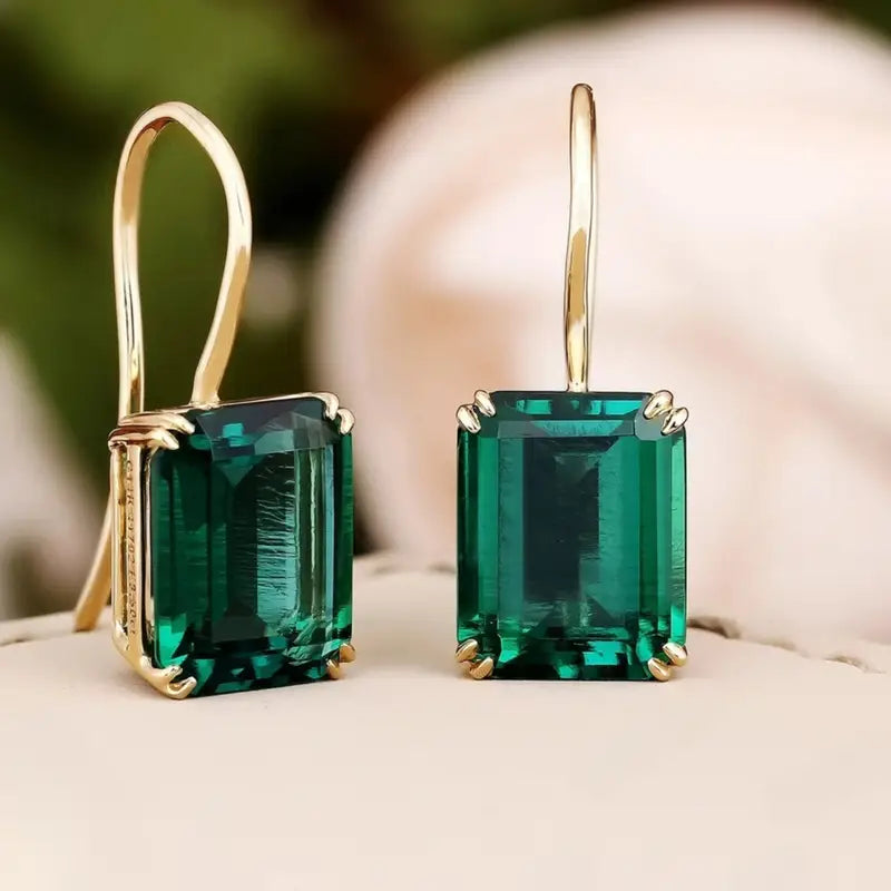 Viviana Corval Earrings | Gold - Eliza-Warszawa