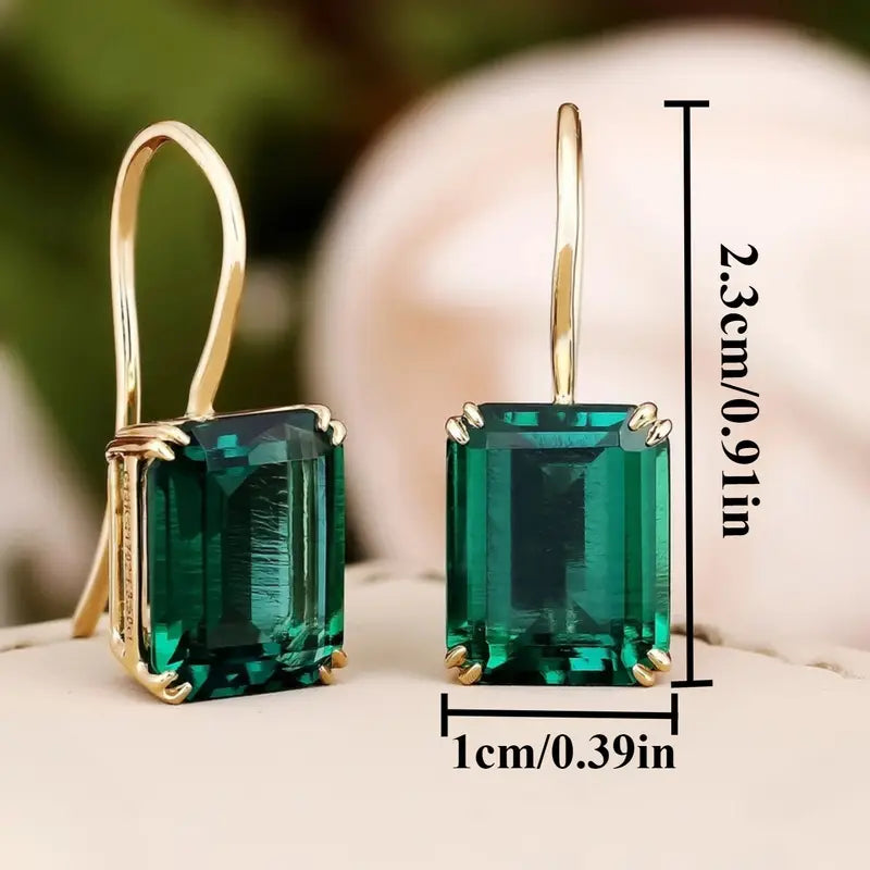 Viviana Corval Earrings | Gold - Eliza-Warszawa