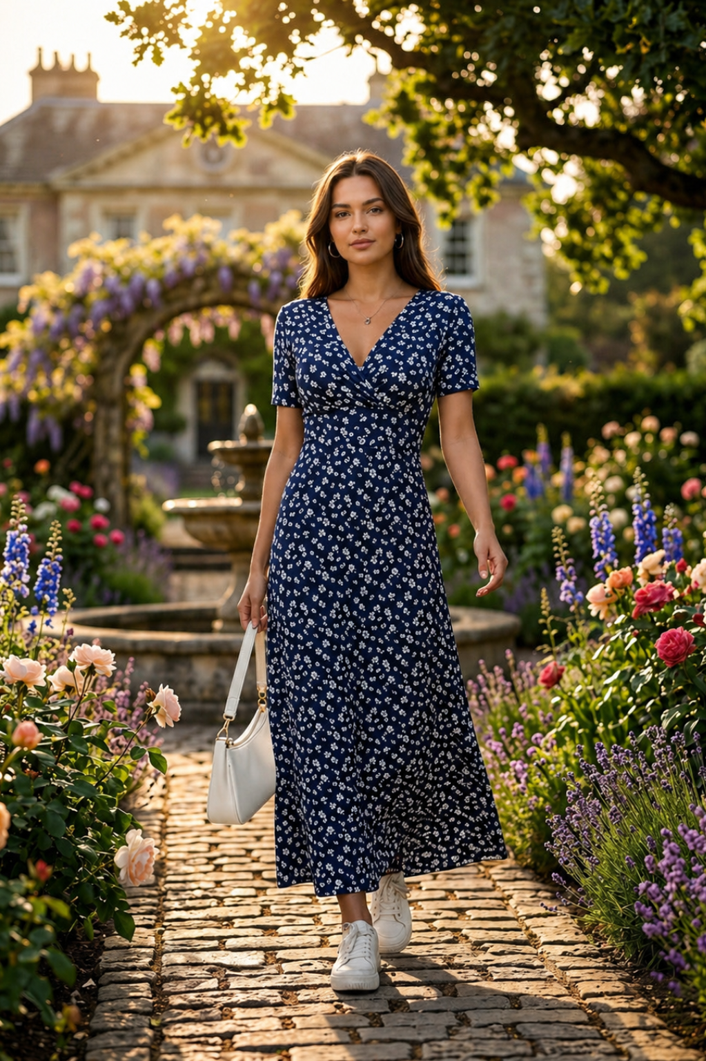 Wilma | Floral dress - Eliza-Warszawa