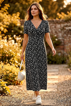 Wilma | Floral dress - Eliza-Warszawa