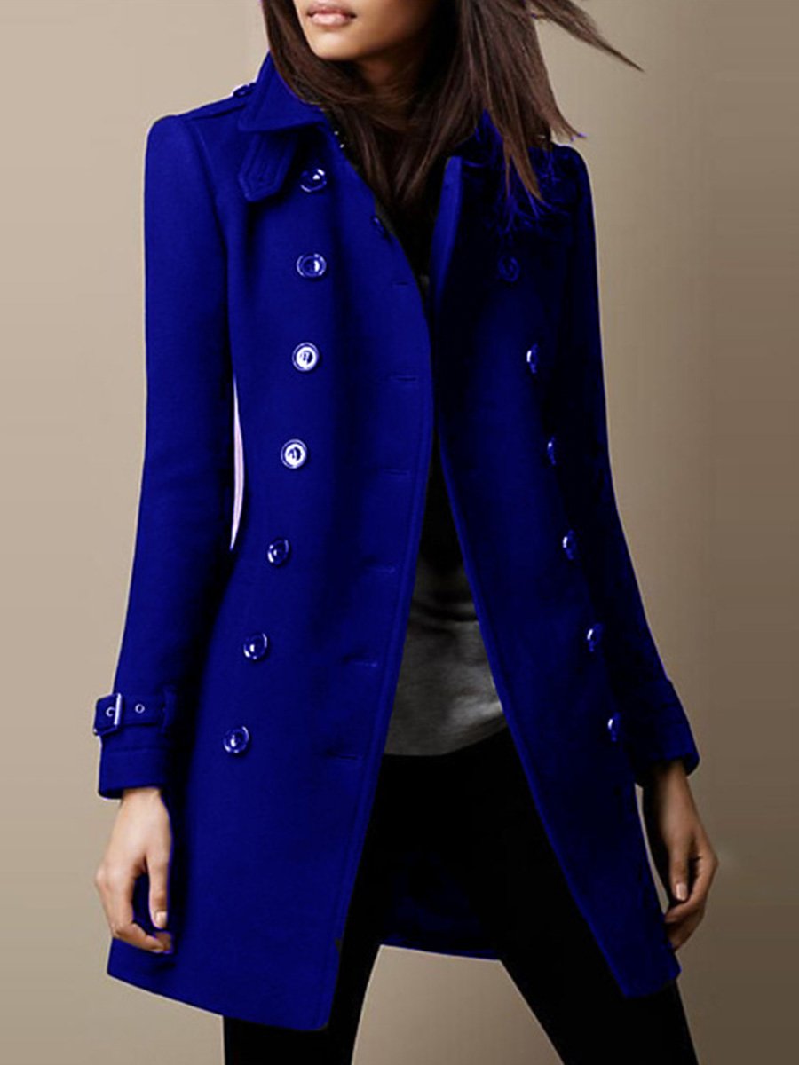 Women's Autumn and Winter Woolen Coat - Eliza-Warszawa