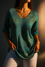 Women's Casual Retro Knit Sweater - Eliza-Warszawa
