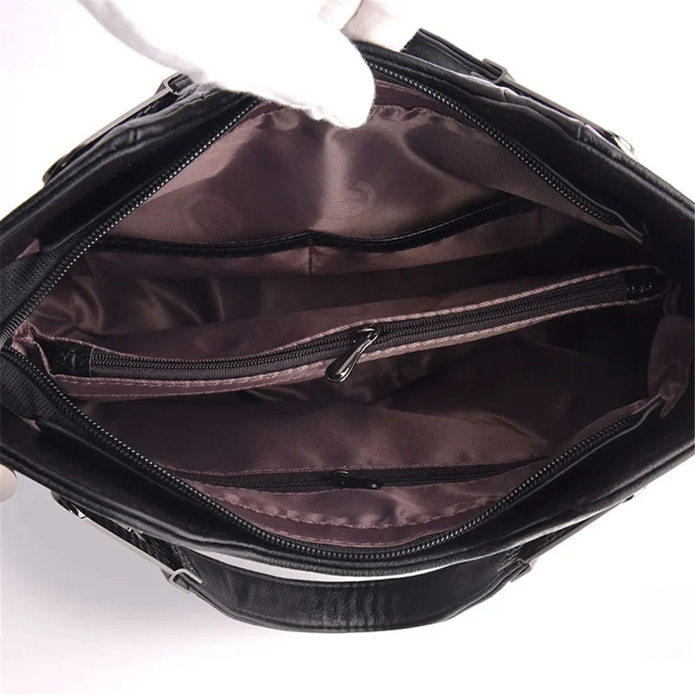 Sienna Leather Handbag - Eliza-Warszawa